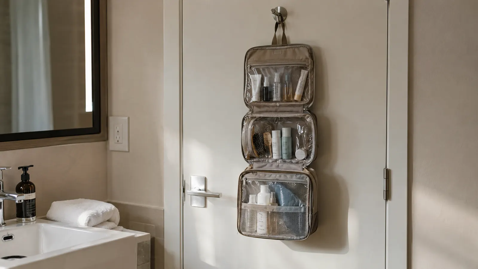 BAGSMART Hanging Toiletry Bag Review: Hotel Bathrooms, Cruise Cabins and Road Trips