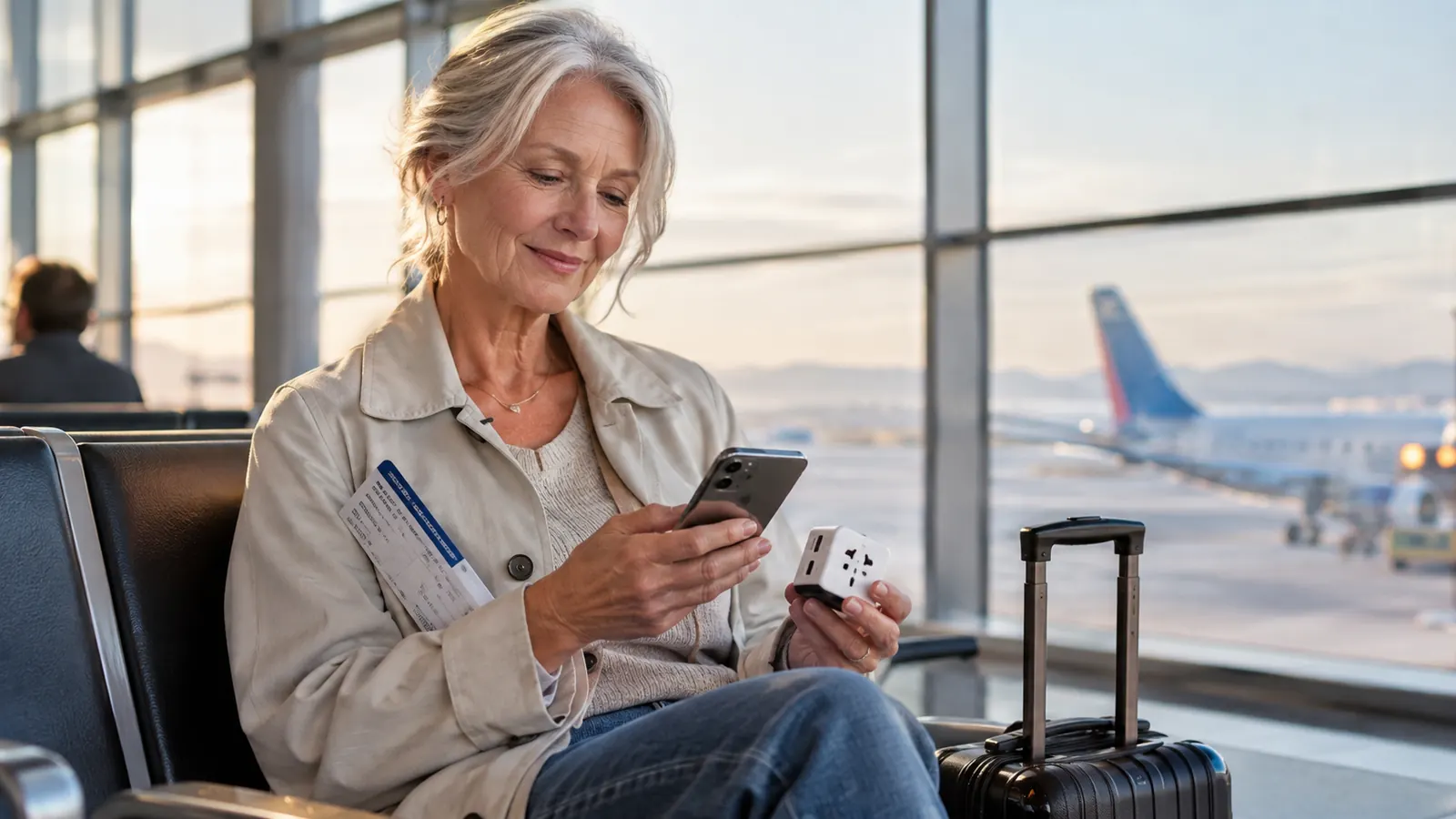 How to Charge Your Phone Abroad With a Universal Travel Adapter