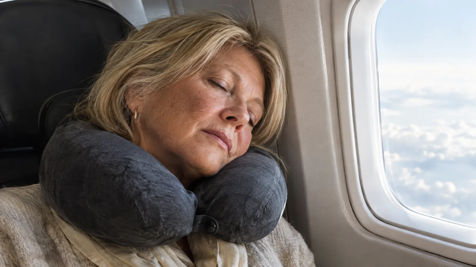 How to Sleep on a Plane With a Neck Pillow: Setup, Seats and Tips