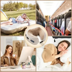 Rechargeable U-Shaped Neck Pillow